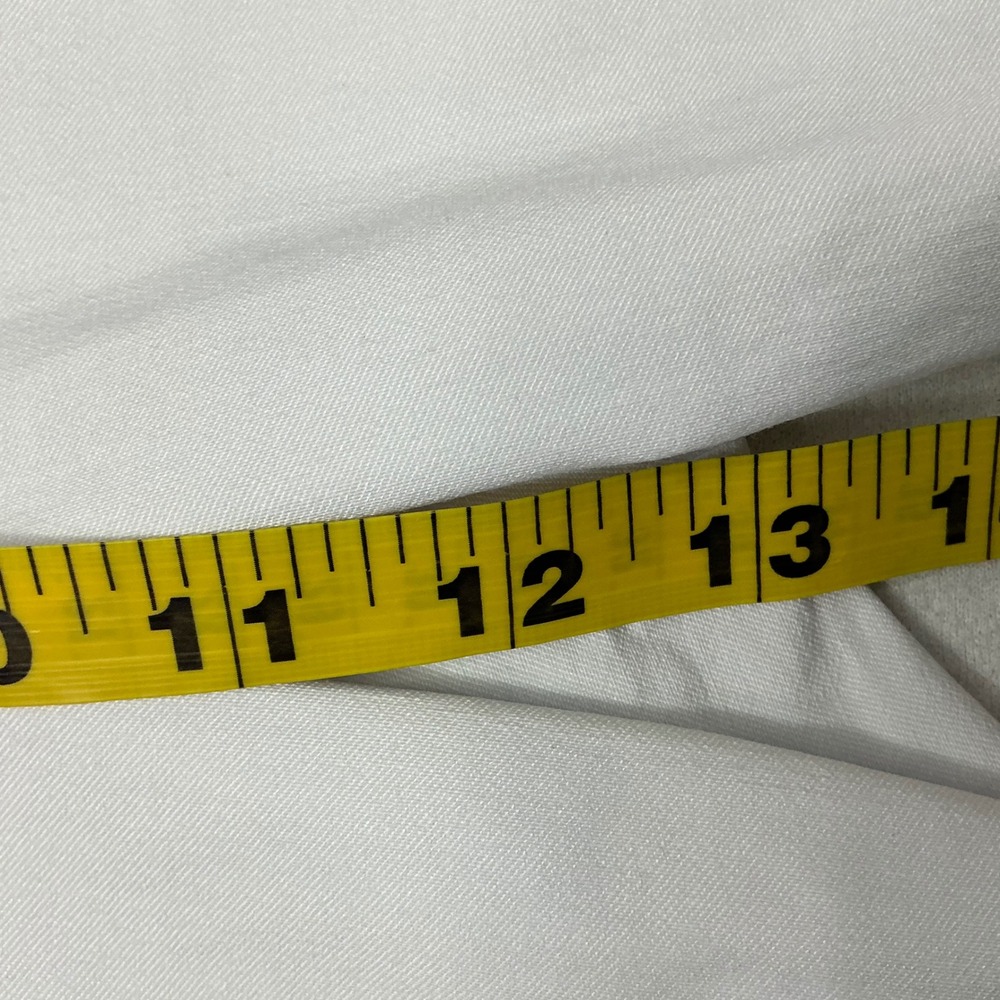 89th + Madison Womens White Nautical Bermuda Shorts Size M Stretch Pull On - Picture 7 of 8